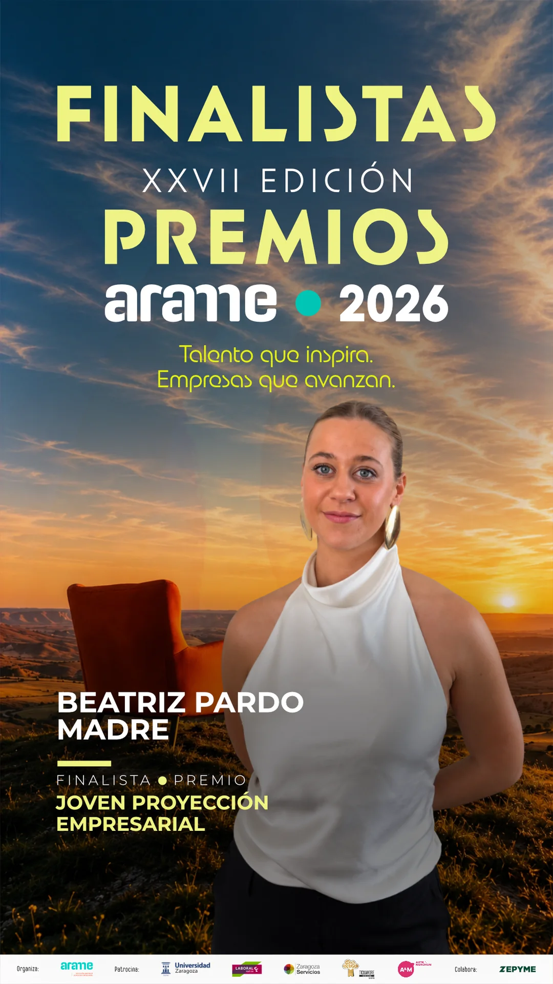 Beatriz Pardo Madre, finalista del Premio Joven Proyección Empresarial