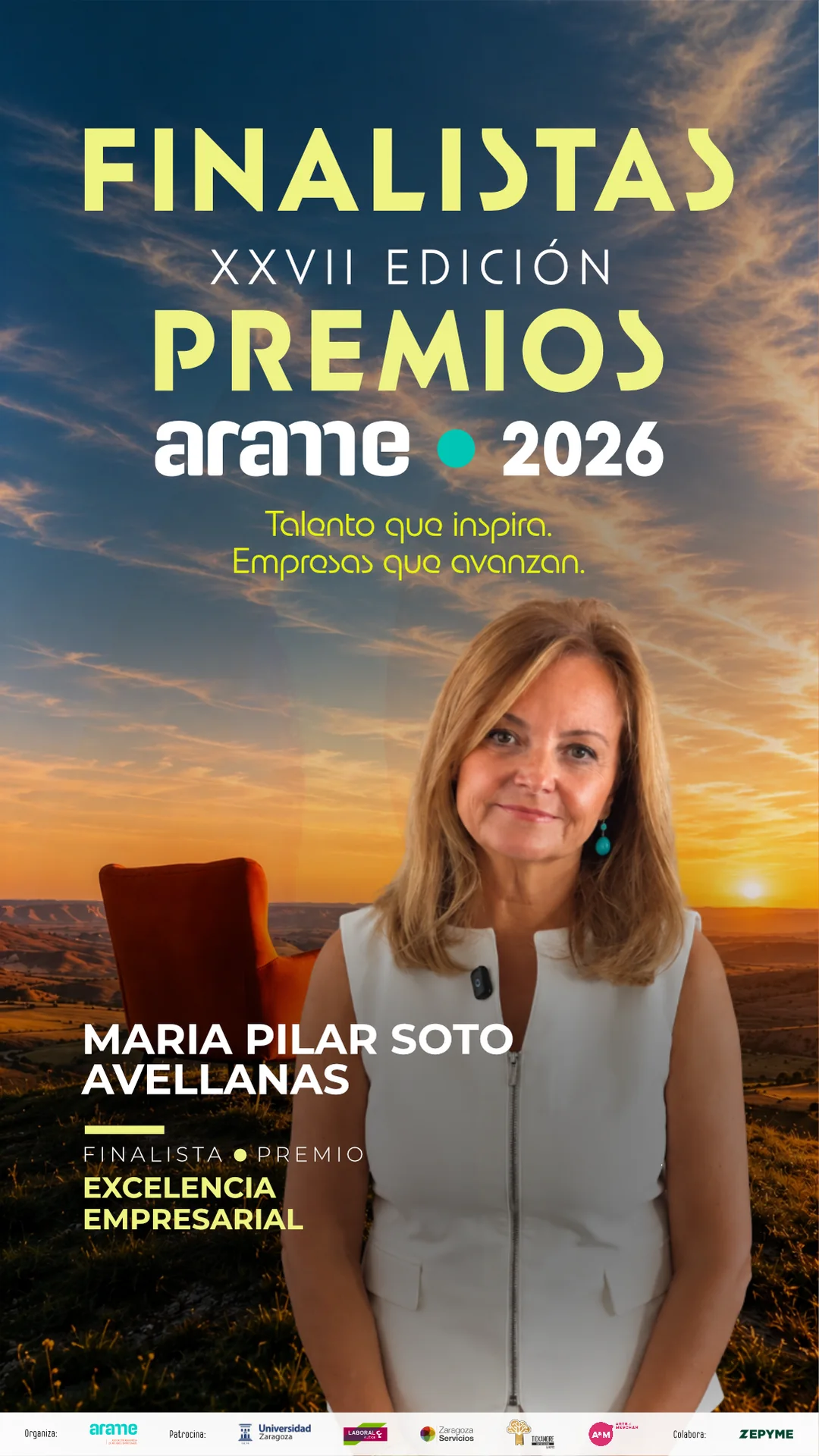 María Pilar Soto Avellanas, finalista del Premio a la Excelencia Empresarial